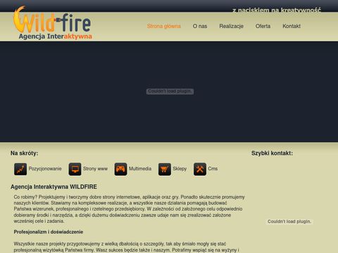 Wildfire.pl tworzenie gier flash