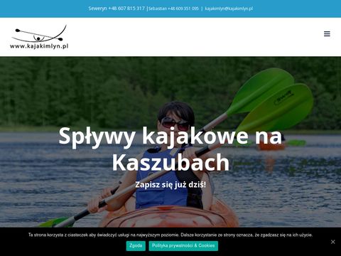 Kajakimlyn.pl - organizator spływów kajakowych